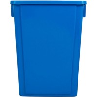 60L blue bin for plastic and paper recycling