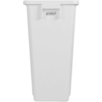 60L white bin for waste collection and recycling