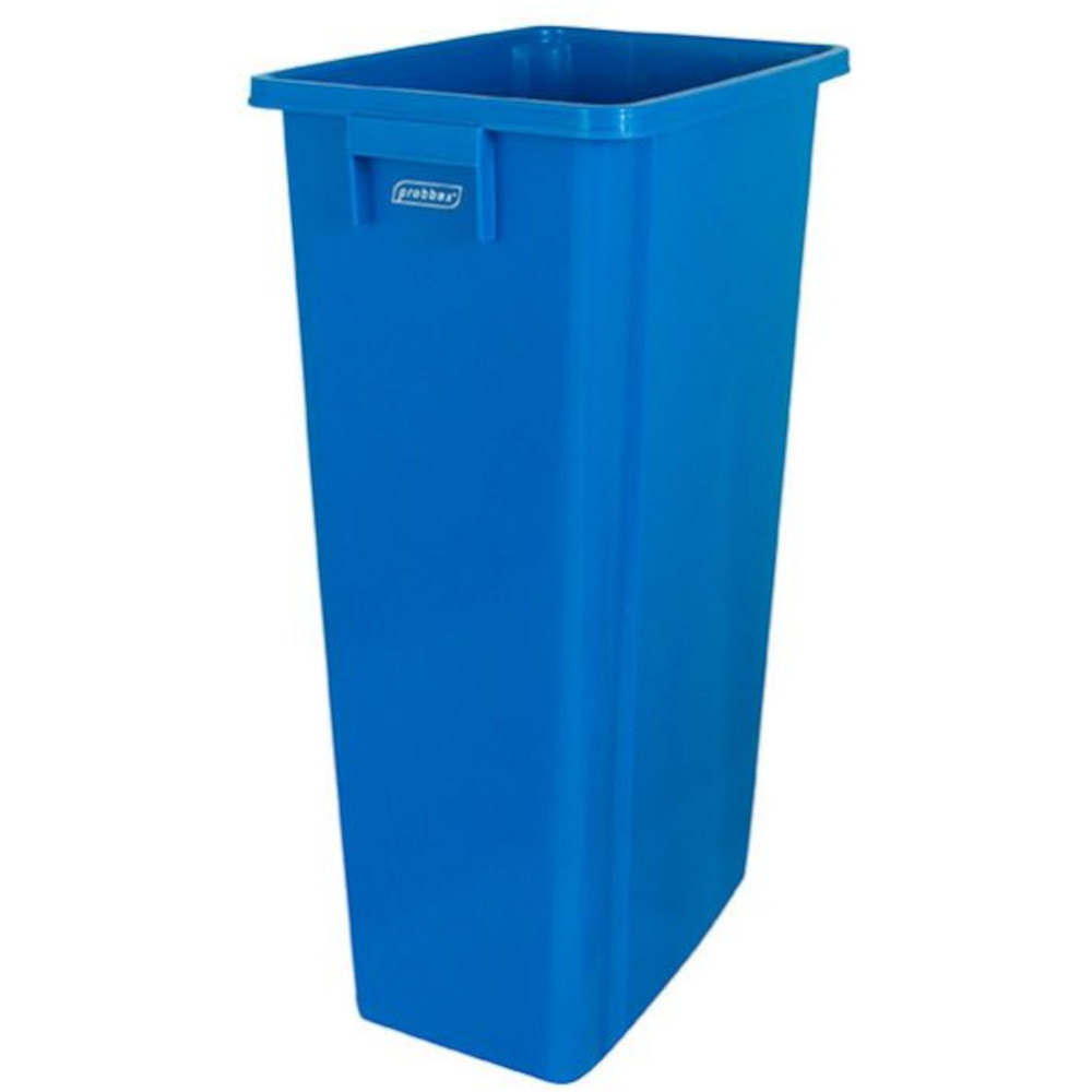 Robuster blauer 80-Liter-Papierkorb, praktisch für den Außenbereich und den Innenbereich Robuster blauer 80-Liter-Papierkorb, praktisch für den Außenbereich und den Innenbereich