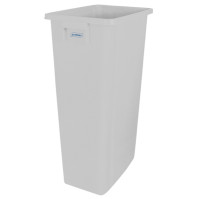 Recycling-Sammelbehälter 80L, durchscheinend, praktisch und ökologisch