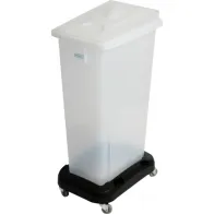 Practical and ecological configurable translucent 80L recycling bin