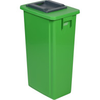 Practical and ecological configurable 80L green recycling collector
