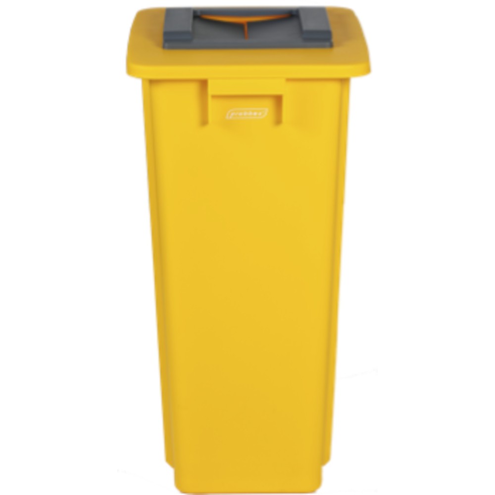 Konfigurierbarer 80-Liter-Gelbbehälter für effizientes und praktisches Recycling Konfigurierbarer 80-Liter-Gelbbehälter für effizientes und praktisches Recycling