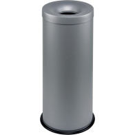 30L fire-resistant trash can, modern design, office security.