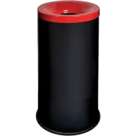 Tri-selective black-red fire-resistant bin 50 liters