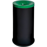 50L black-green fire-resistant bin for selective sorting