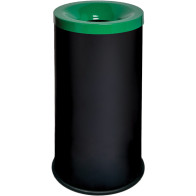 50L black-green fire-resistant bin for selective sorting