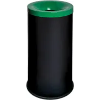50L black-green fire-resistant bin for selective sorting
