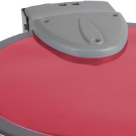 110L wall mount with red lid for trash bags