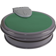 Wall mount trash bags 110L practical sturdy green lid