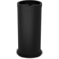 Moderner Aschenbecher mit elegantem schwarzen Sanddeckel