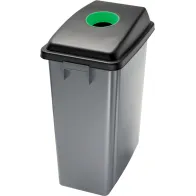 Green waste bin 60L selective sorting round opening