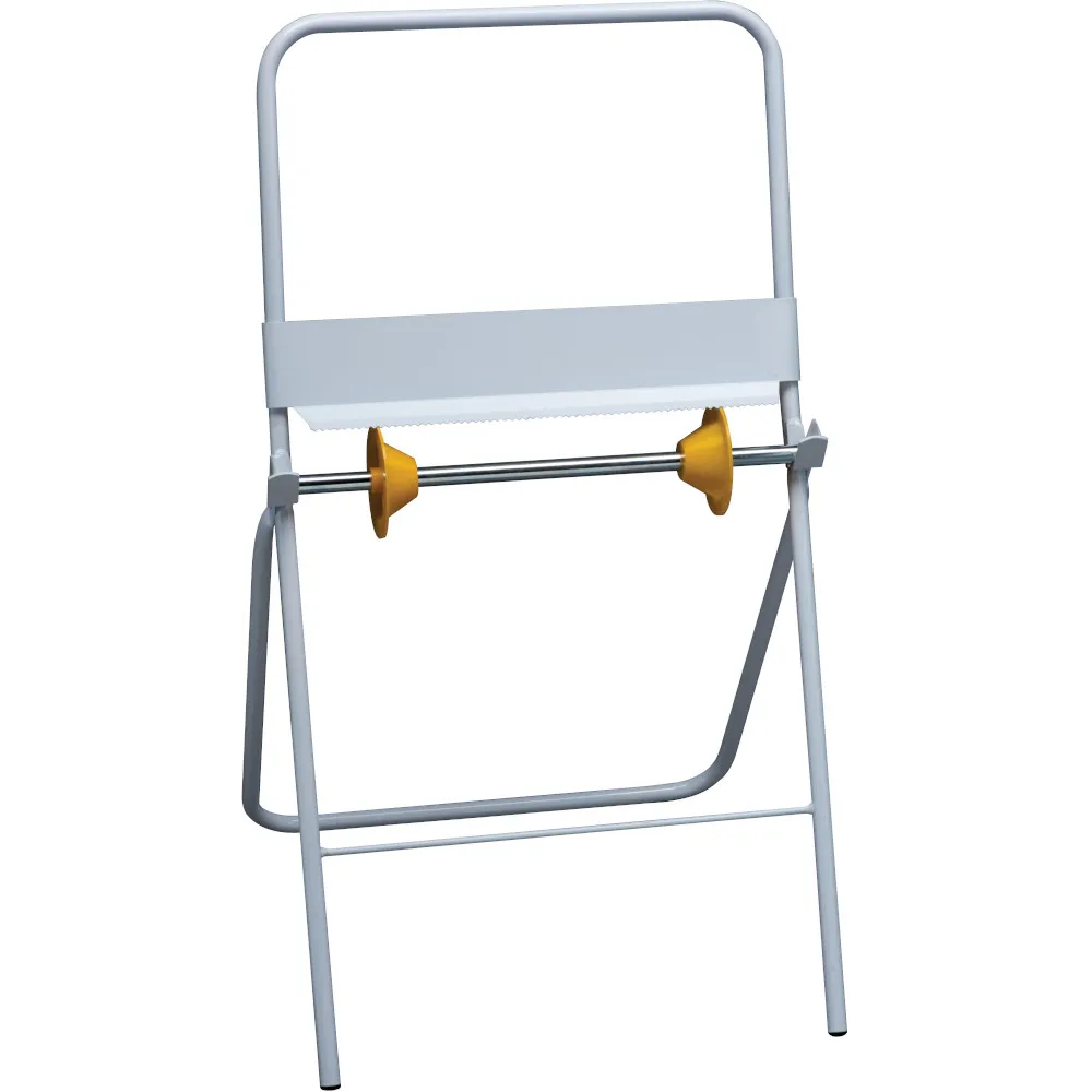 Practical dispenser on feet for paper rolls