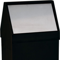 Swing lid bin