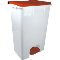 Mobile container red lid
