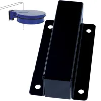 100L graue Wandhalterung für Müllbeutel mit Deckel