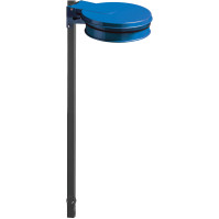 Practical and durable sealable blue trash bag holder