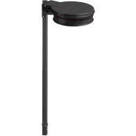 Manganese gray support for trash bags to be sealed.