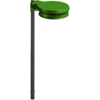 Practical and durable outdoor sealable green trash bag holder