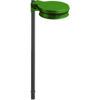 Practical and durable outdoor sealable green trash bag holder