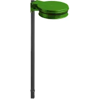 Practical and durable outdoor sealable green trash bag holder