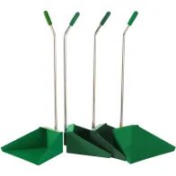 Industrial shovel in green steel set of 12 pieces