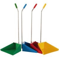 Robust steel industrial shovel for waste set of 12