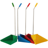 Robust steel industrial shovel for waste set of 12