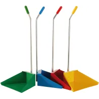Robust steel industrial shovel for waste set of 12