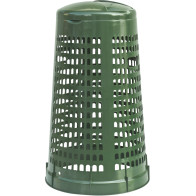 Green basket for practical and functional outdoor bag