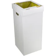 Recycling-Mülleimer aus Pappe, 100 l, ökologisch, praktisch, langlebig, Büro