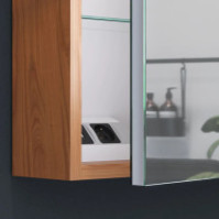 Elegant and Customizable Bathroom Mirror Cabinet