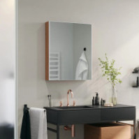 Elegant and Customizable Bathroom Mirror Cabinet