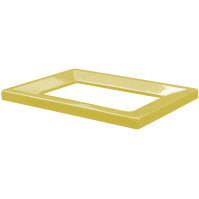 42L Cardboard Bin with Yellow Eco-friendly Lid