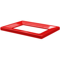 42L Red Eco-Friendly Modern Cardboard Trash Bin