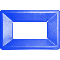Durable eco-friendly reusable blue metal frame