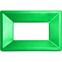 Umweltfreundlicher grüner Metallrahmen für nachhaltiges Recycling