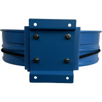 Wall-mounted bag holder