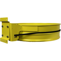 Yellow bag holder for recyclable waste