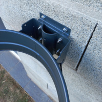 Garbage bag holder anthracite