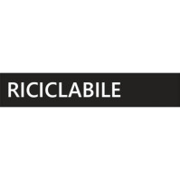 White recyclable adhesive for selective sorting