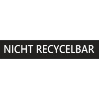 NON-RECYCLABLE Adhesive White German