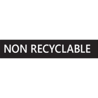 NON-RECYCLABLE Adhesive White French