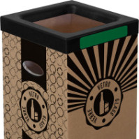 100L Eco-Friendly Practical Cardboard Recycling Bins