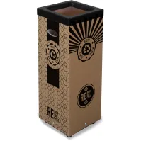 60L Recyclable Bin Eco-Friendly Practical Cardboard