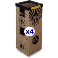 60L Cardboard Bin for Efficient Recycling