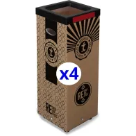 60L Eco-Friendly Cardboard Bin for Organic Waste