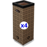 60L Eco-Friendly and Stylish Cardboard Bin