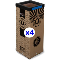 Umweltfreundliche Nachfüllpackungen 100L robuste recycelte Kartons