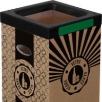 Eco-friendly practical 100L glass cardboard refills